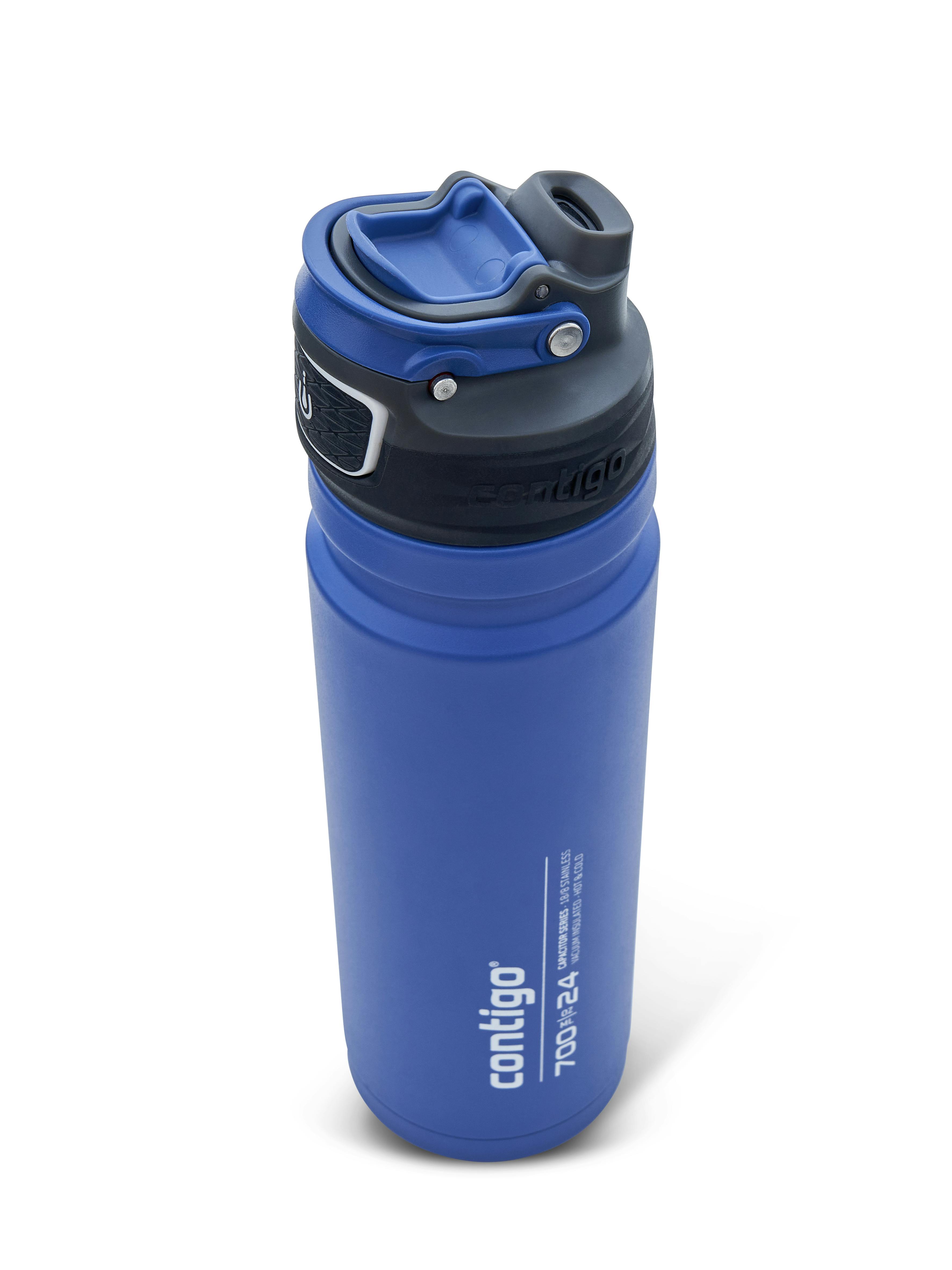 With Straw Contigo Insulated Water Bottle Stainless Thermalock