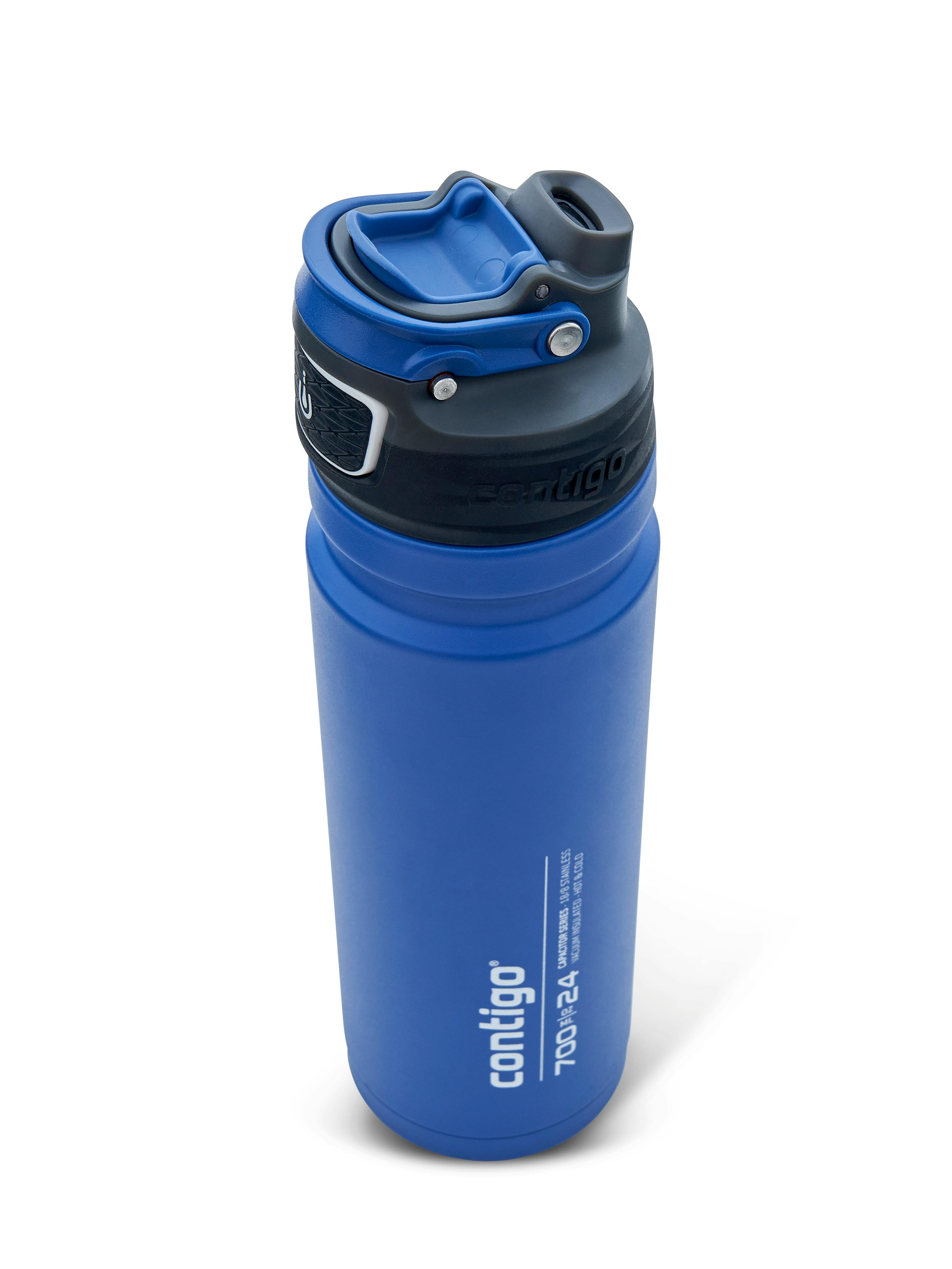 With Straw Contigo Insulated Water Bottle Stainless Thermalock