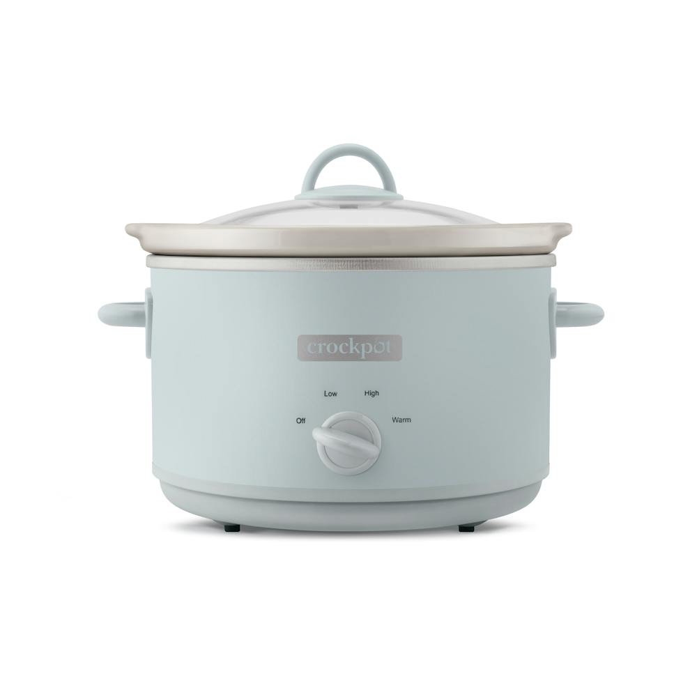 Crock-Pot® Manual Design Series 4.5 Quart Slow Cooker, Macaroon Blue ...