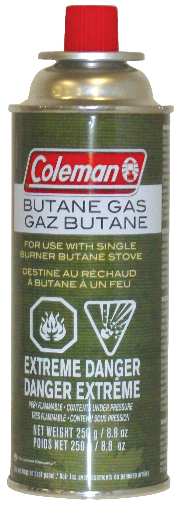 Butane Fuel Can 4PK | Coleman CA