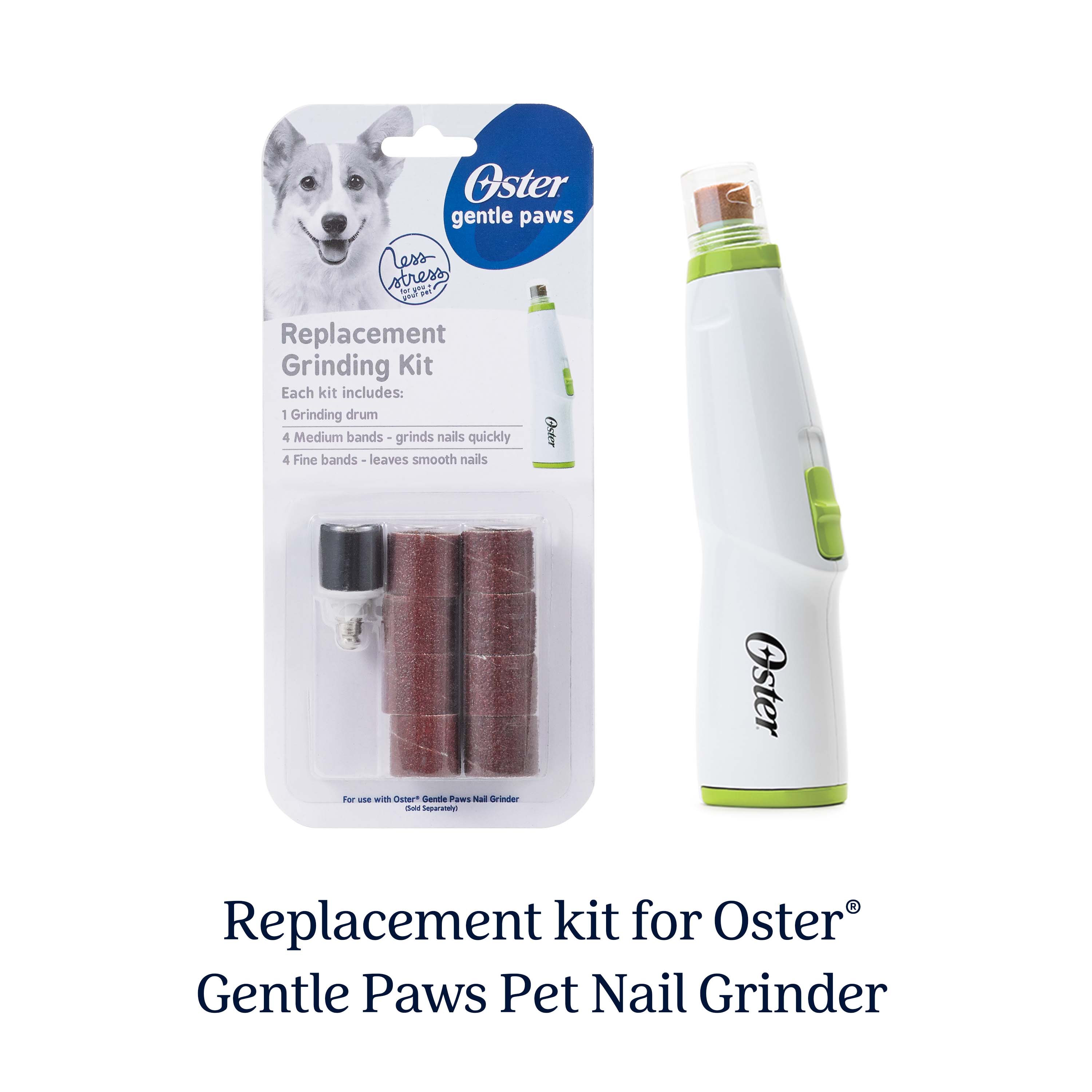 Oster Pro Gentle Paws Pet Nail Grinder Replacement Kit