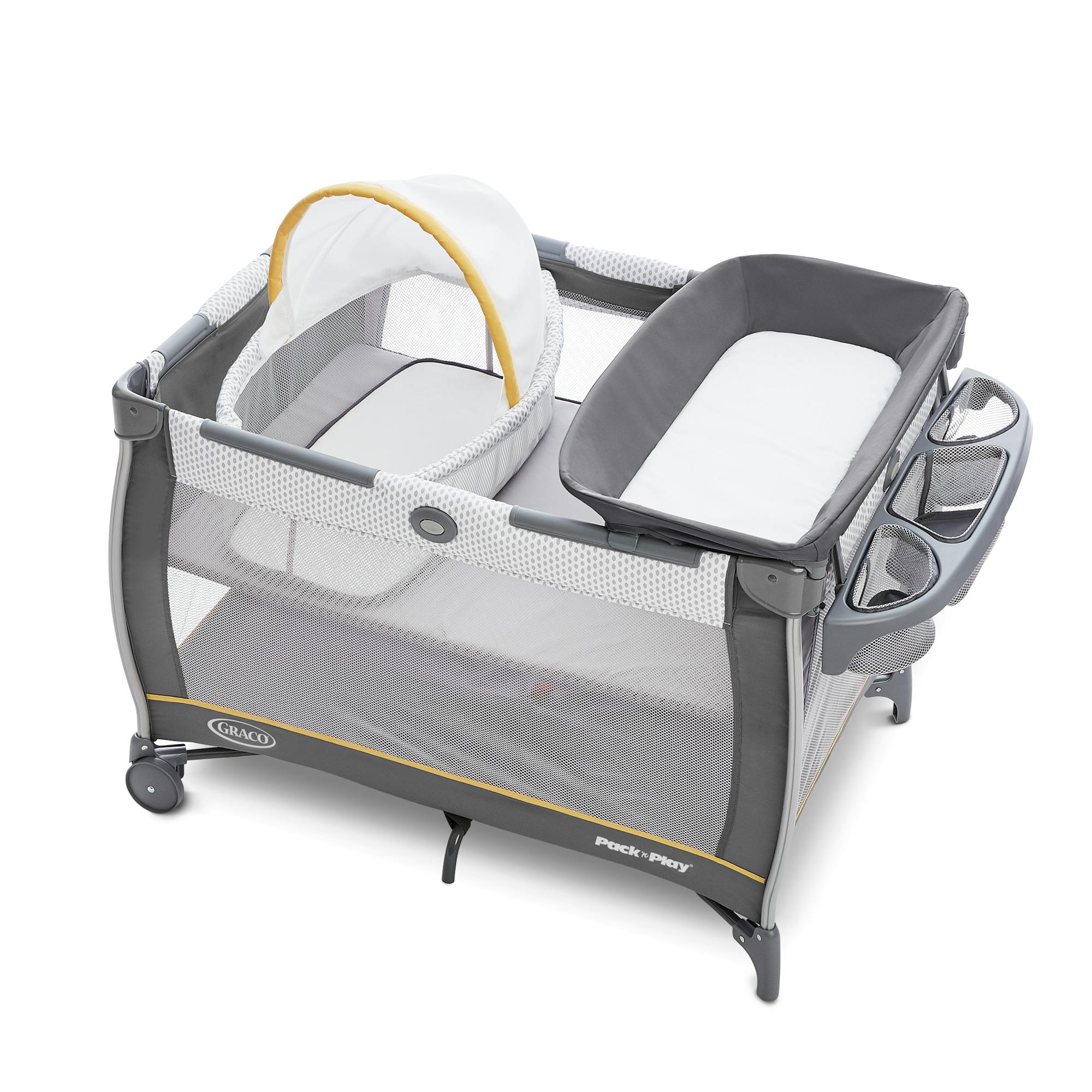 Graco Pack n Play Care Suite Bassinet Playard Wells