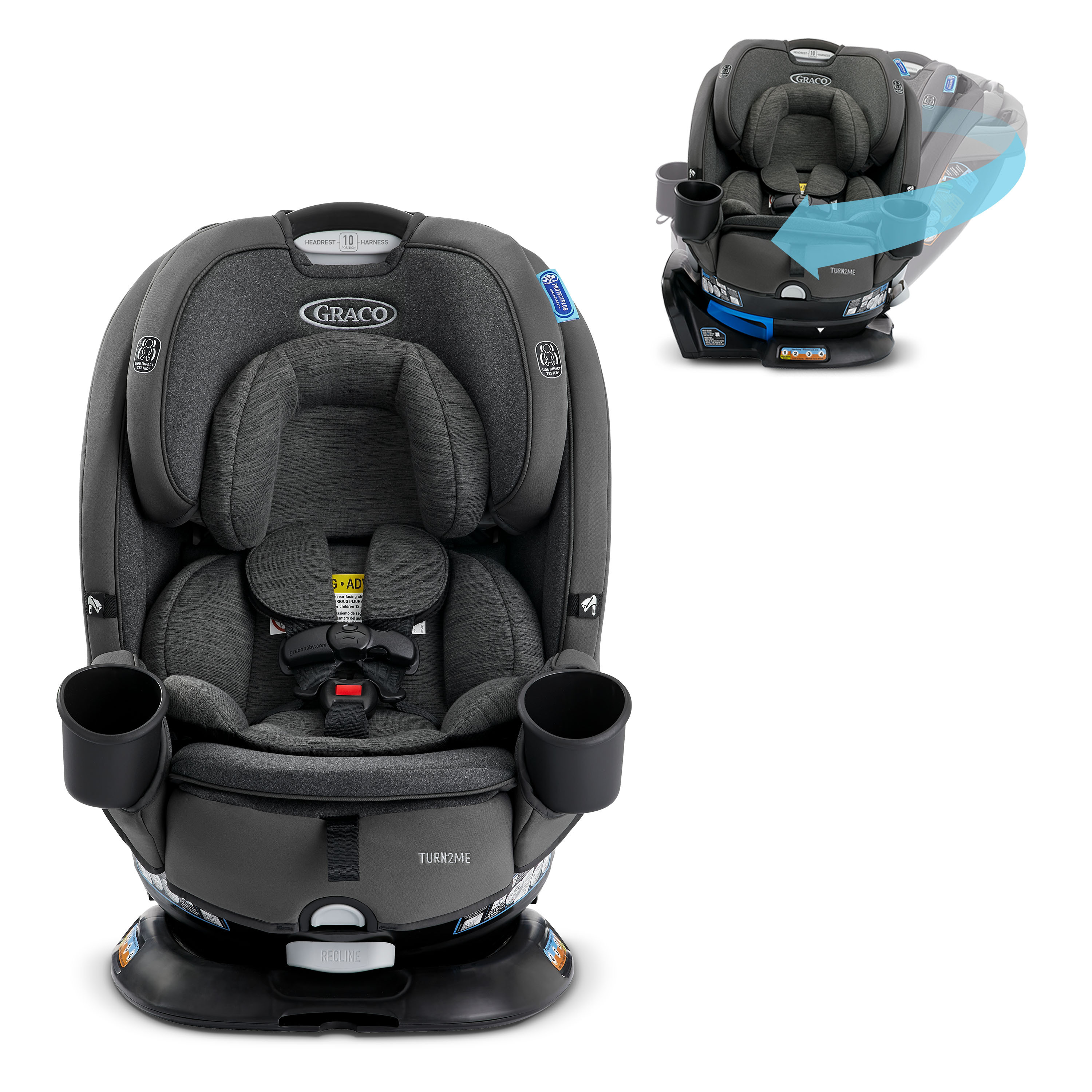 Turn2Me 3 in 1 Rotating Car Seat Graco Baby