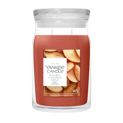 Sugared Cinnamon Apple Kerze