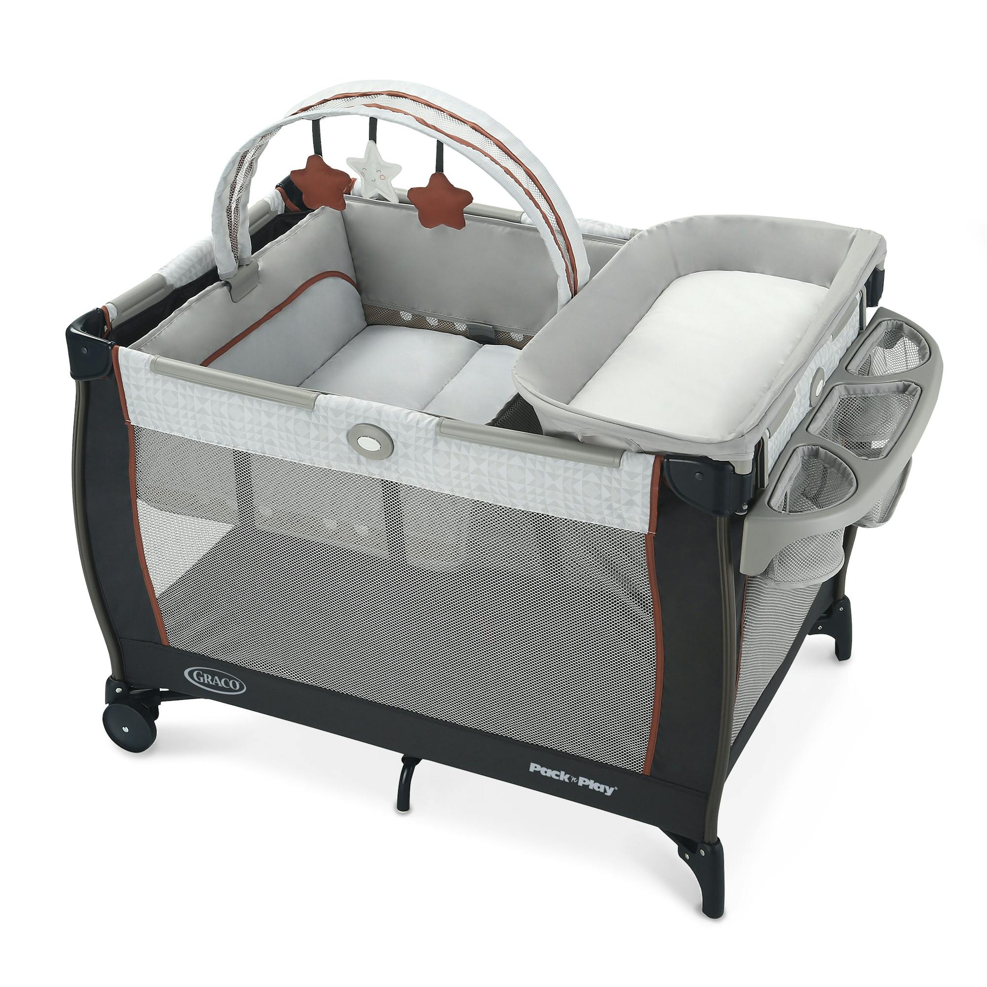 Graco sleep cheapest and play crib