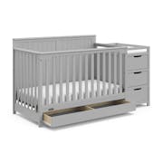 Hadley 5-in-1 Convertible Crib and Changer with Drawer