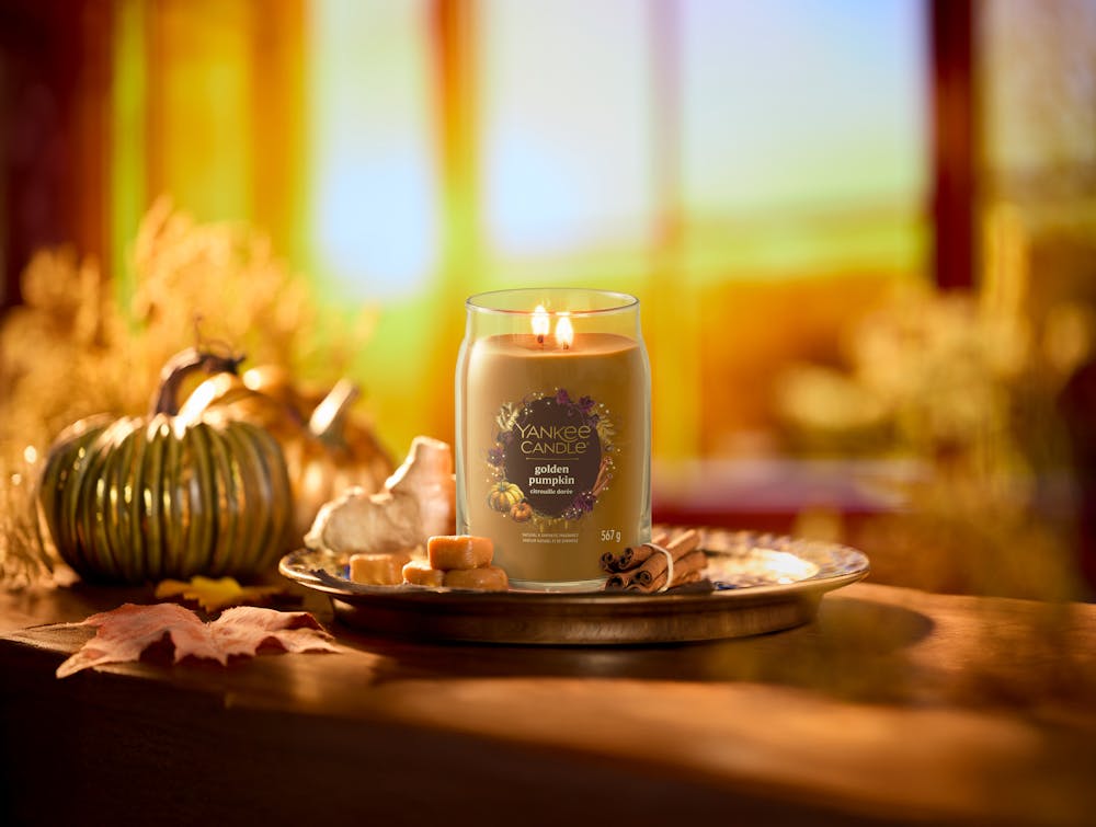 Golden Pumpkin Signature Large Jar Candle Signature Large Jar