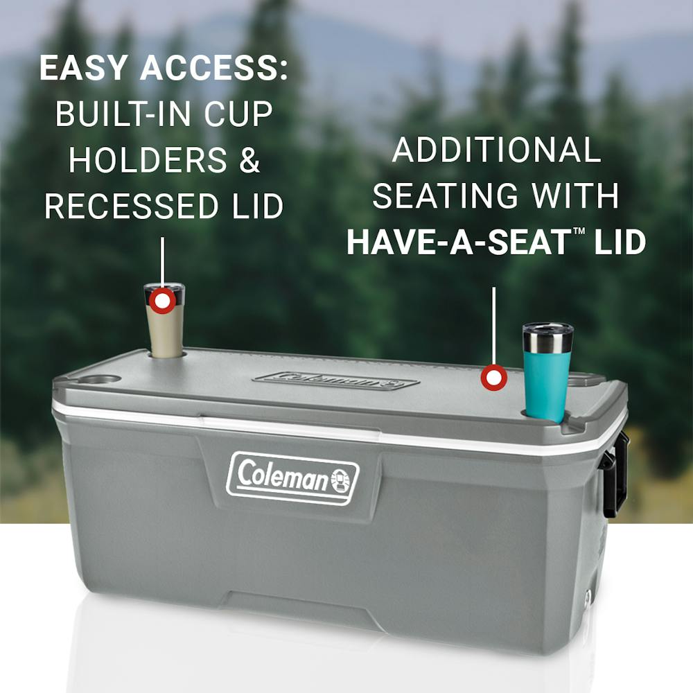 コールマン　coleman 限定モデル】 コールマン COOLER 60QT WHLD AP20 LIGHT GRAY