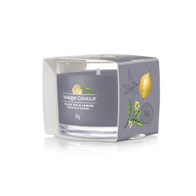 pink cherry and vanilla mini candle