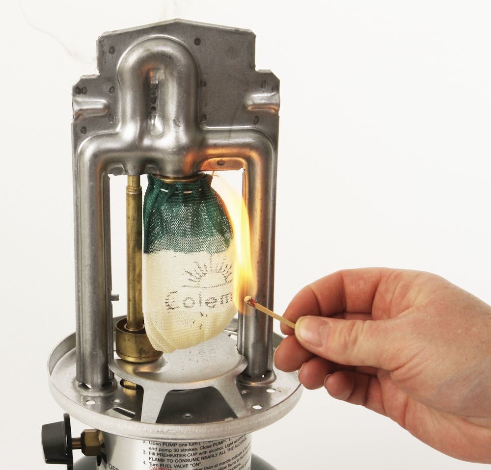 Coleman One Mantle Lantern 白電油氣化營燈