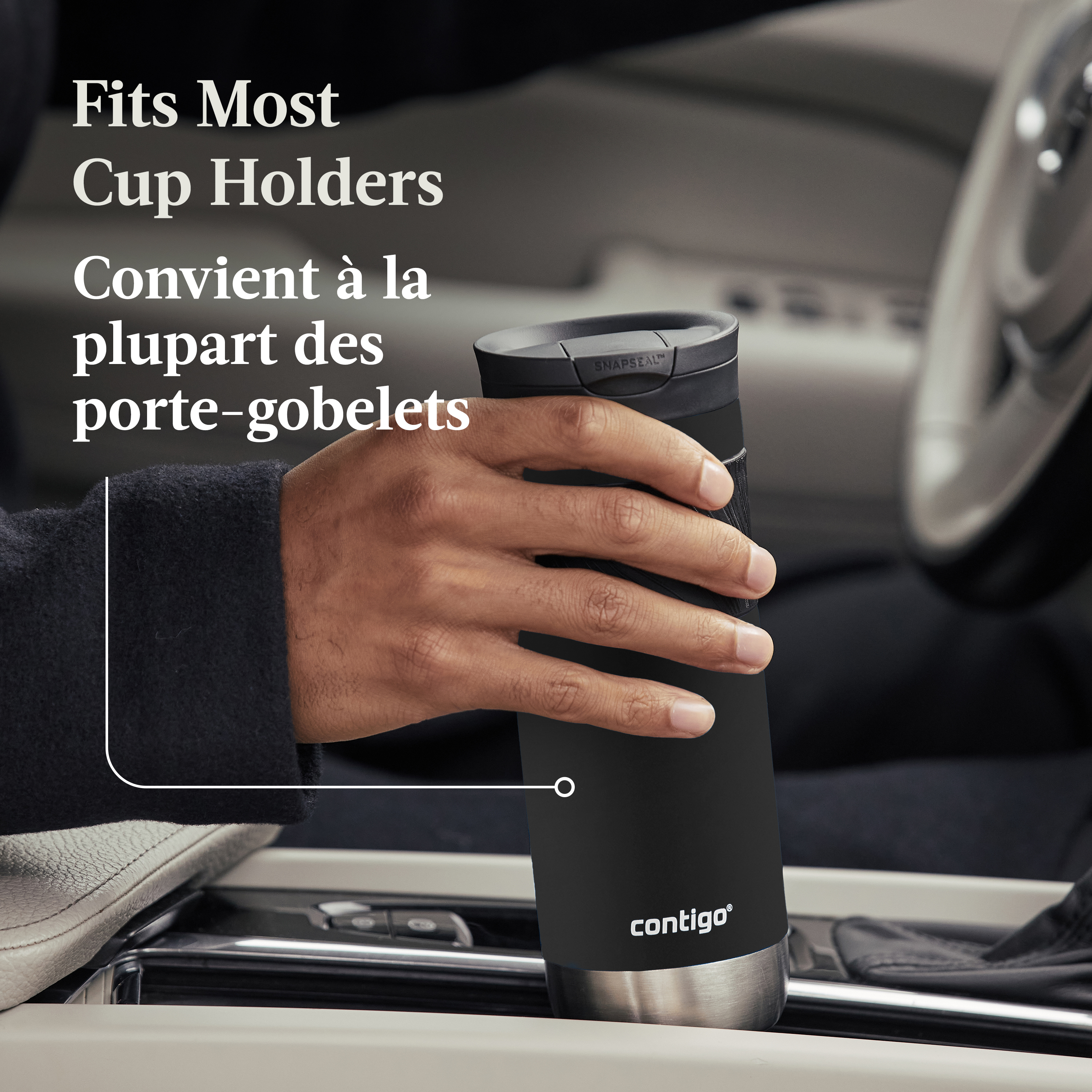 Contigo Byron 2.0 Stainless Steel Travel Mug with SNAPSEAL Lid and