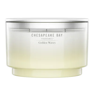 Golden Waves Candle