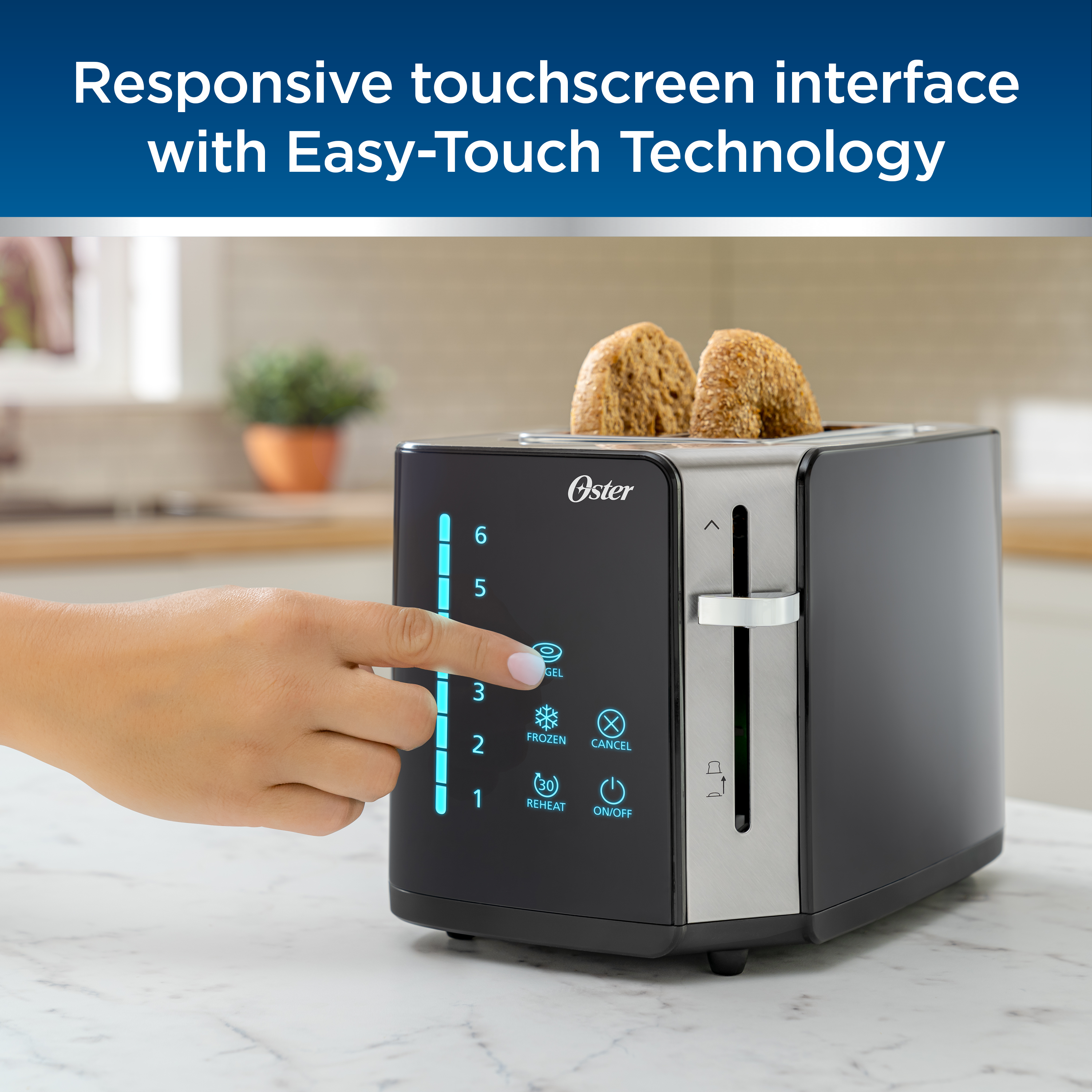 2 slice hotsell touch screen toaster