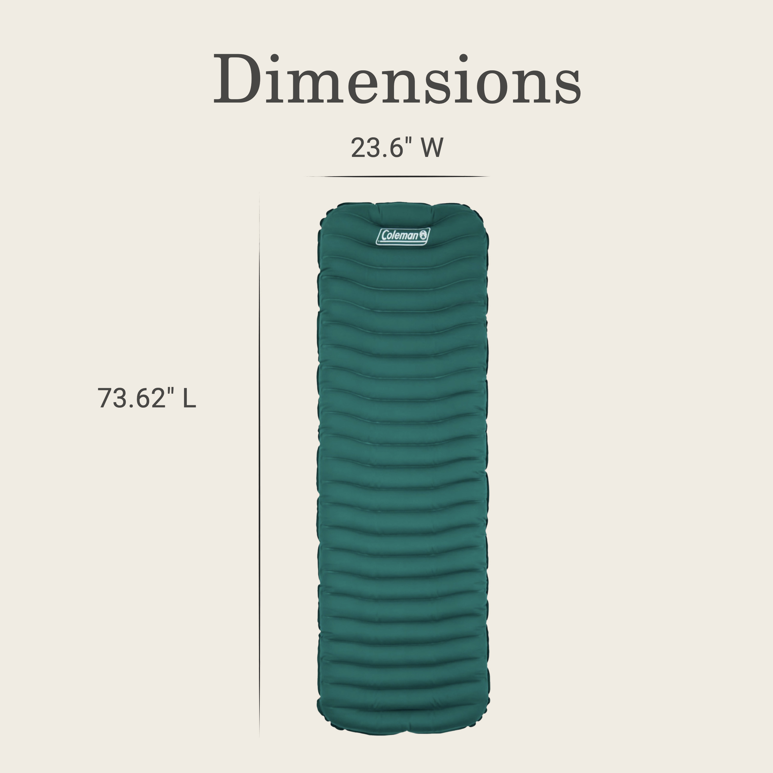 Cozy Inflatable Sleeping Pad | Coleman