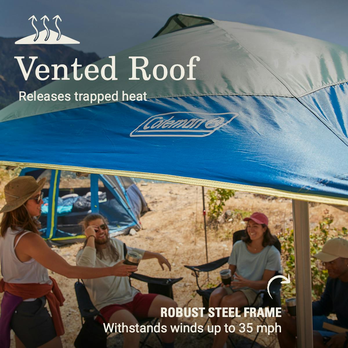 Amazon.com: Coleman Skyshade Screened Shelter with Easy