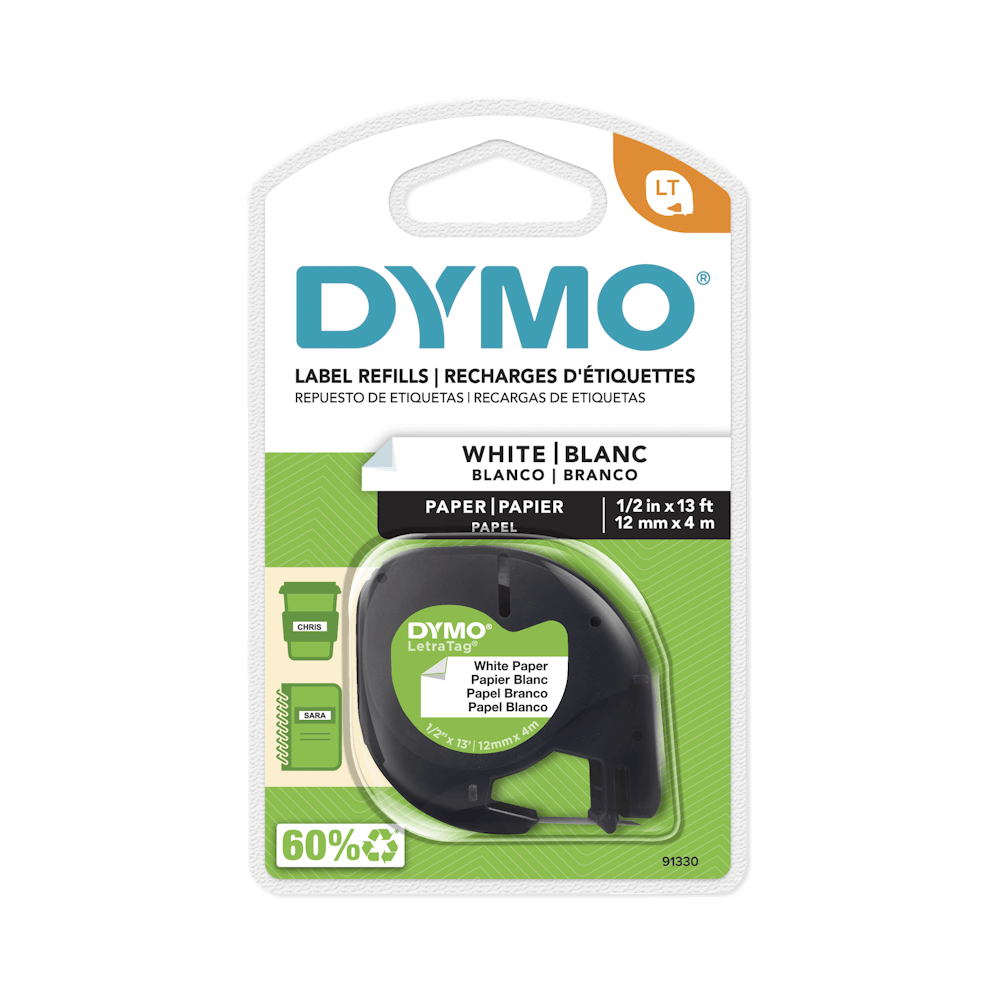 ■製品保証■ DYMO M-22 パウダーコーティング ダイモ 155-14 Amazon | ダイモ テープ 9mm 黒・赤・青・黄・緑 白文字 長さ3m