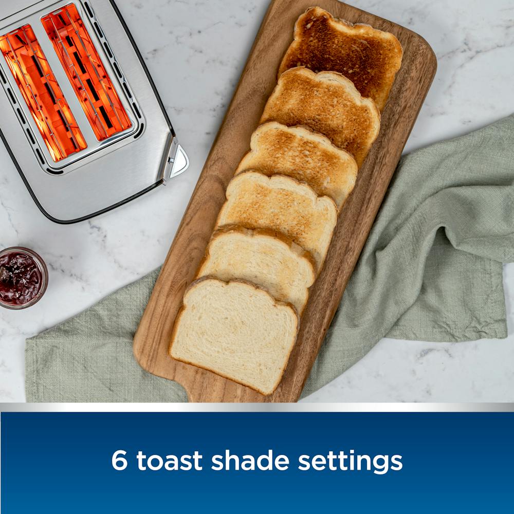 Toast Bread Toaster Setting For Toast Oster® 2-Slice Touchscreen