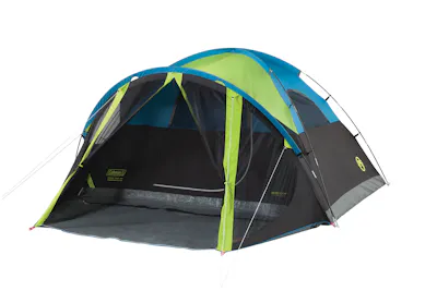 Dome tent with darkroom