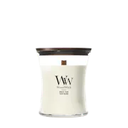 White Teak Kerze