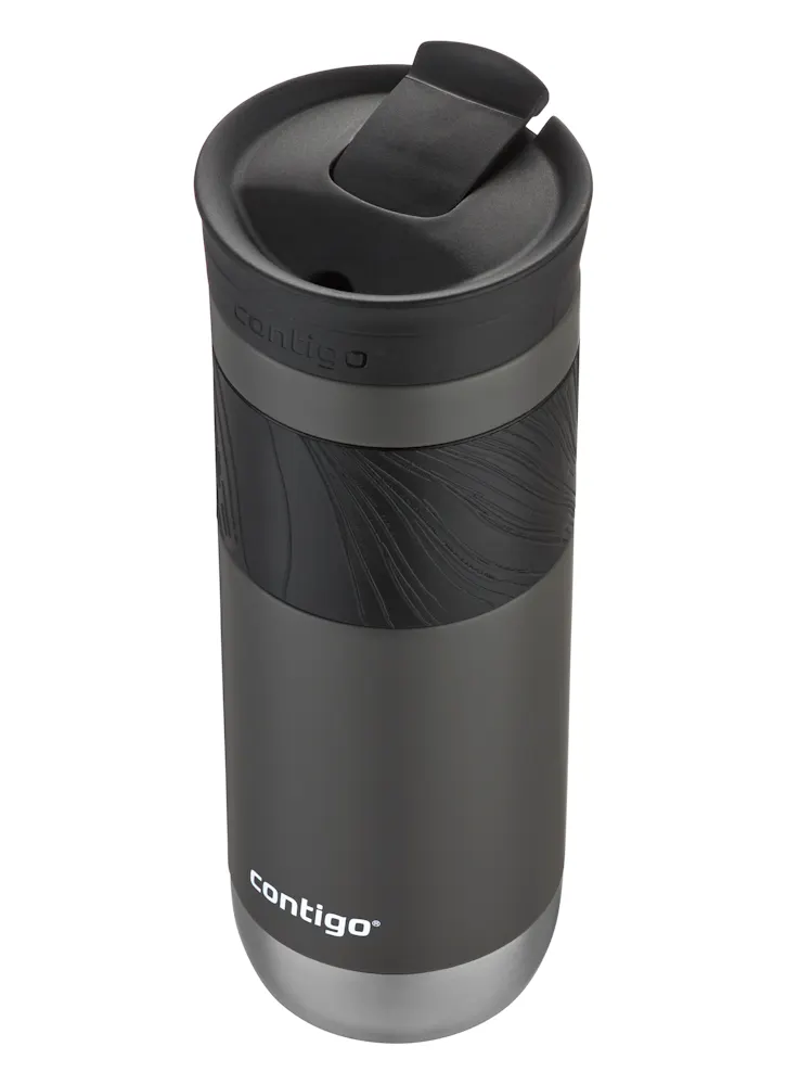 Byron 2.0 Stainless Steel Travel Mug with SNAPSEAL™ Lid and Grip 