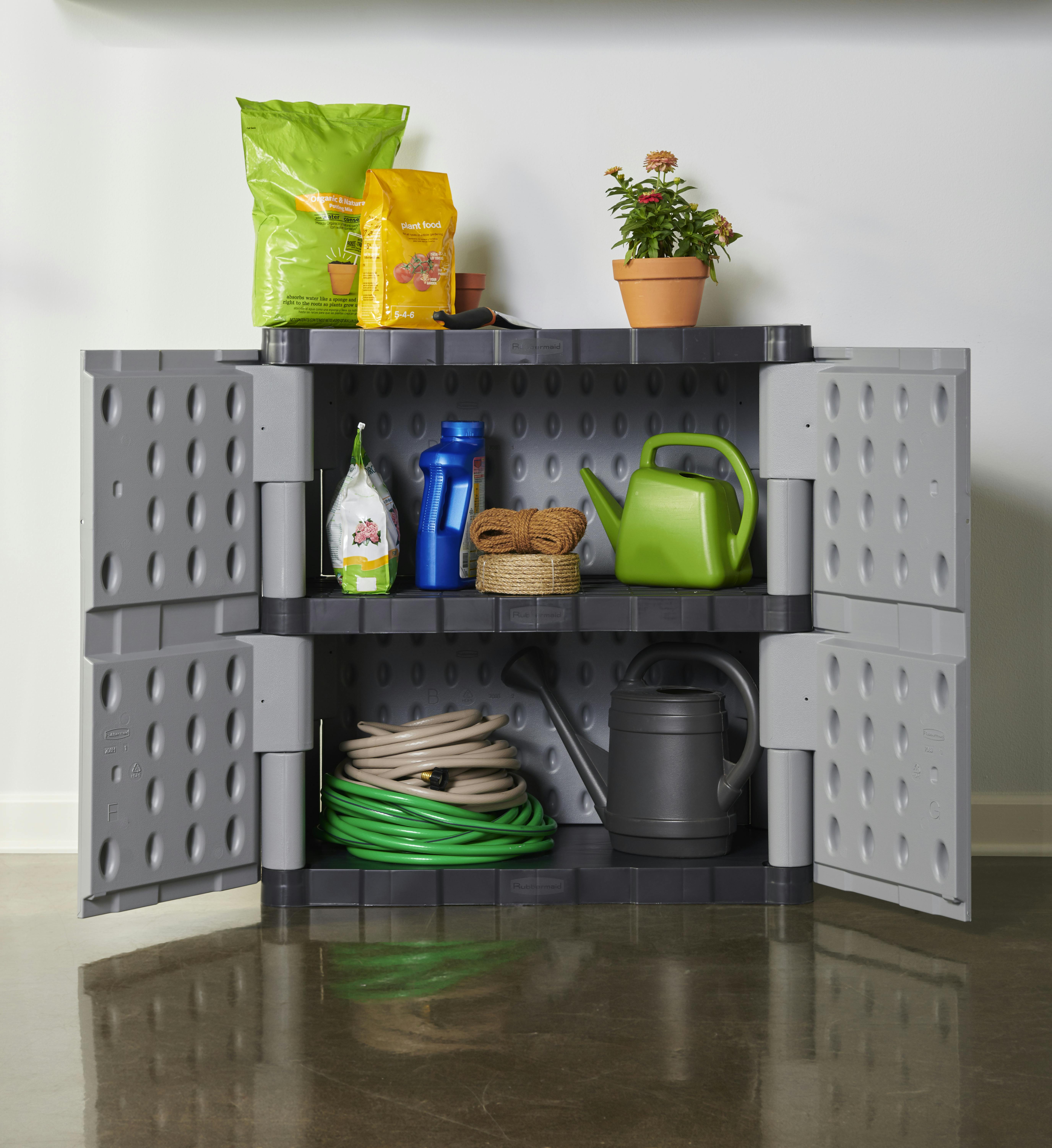 FastTrack Garage Storage Resin Base Cabinet Rubbermaid
