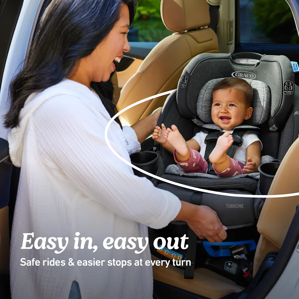 Graco Turn2Me 3-in-1 Rotating Car Seat, Cambridge