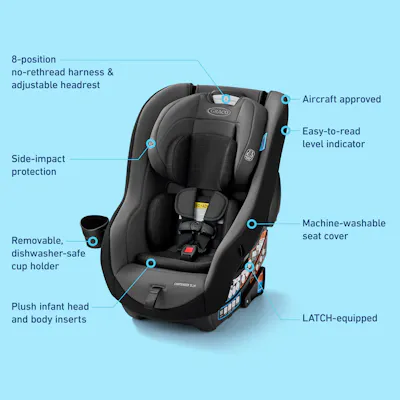 Forward Facing Safest Lightweight Convertible Car Seat Britax Poplar  Convertible Car Seat Review Car Seats For